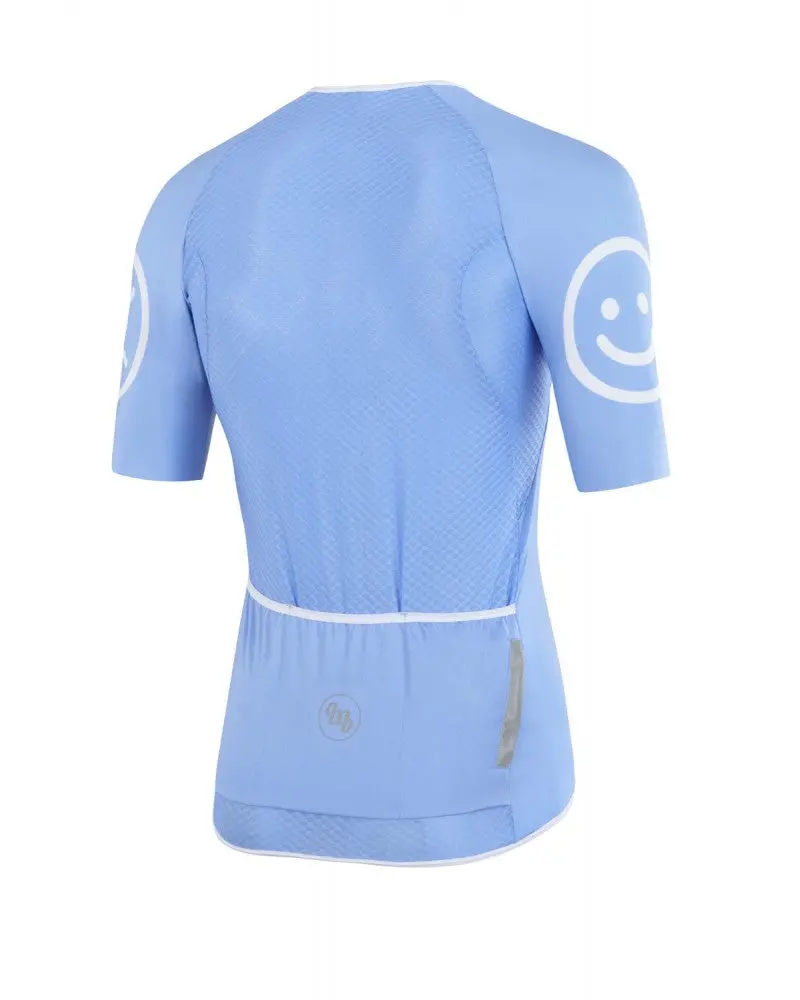 Mb Wear Maglia Ultralight Jersey - Smile Azzurro Light Blue 2