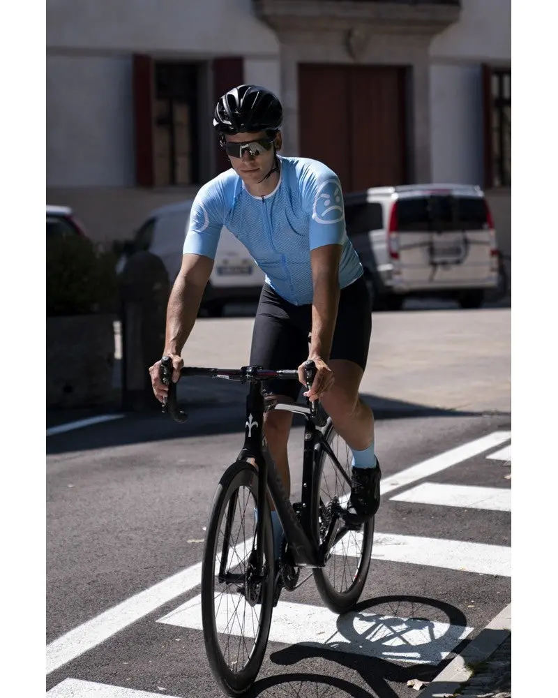Mb Wear Maglia Ultralight Jersey - Smile Azzurro Light Blue 3