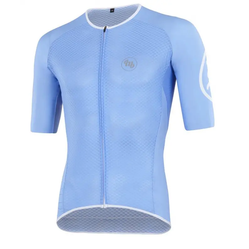 Mb Wear Maglia Ultralight Jersey - Smile Azzurro Light Blue 1