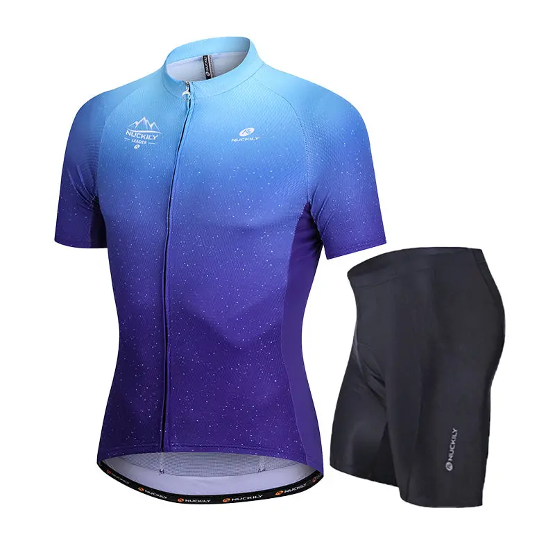 Nuckily Mycycology Mg021-Ns355 Half Sleeves Jersey And Gel Padded Shorts 1