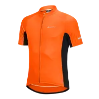 Nuckily Mycycology Mg043 Short Sleeves Cycling Jersey - Orange 1