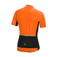 Nuckily Mycycology Mg043 Short Sleeves Cycling Jersey - Orange 2