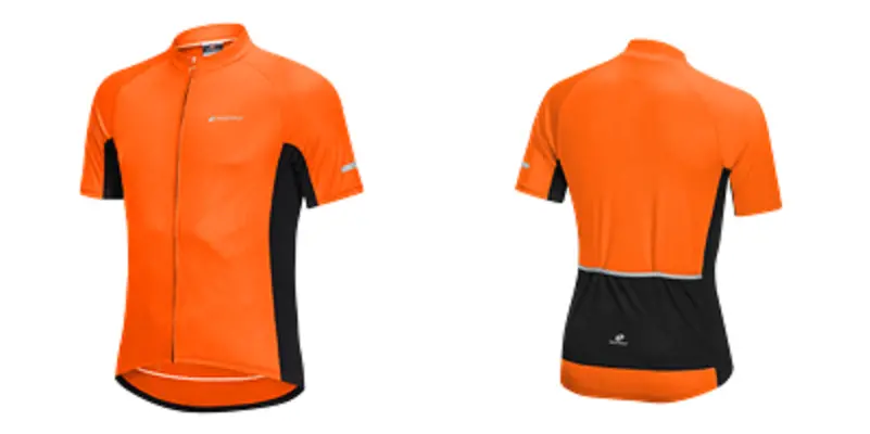 Nuckily Mycycology Mg043 Short Sleeves Cycling Jersey - Orange 3