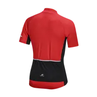 Nuckily Mycycology Mg043 Short Sleeves Cycling Jersey - Red 2