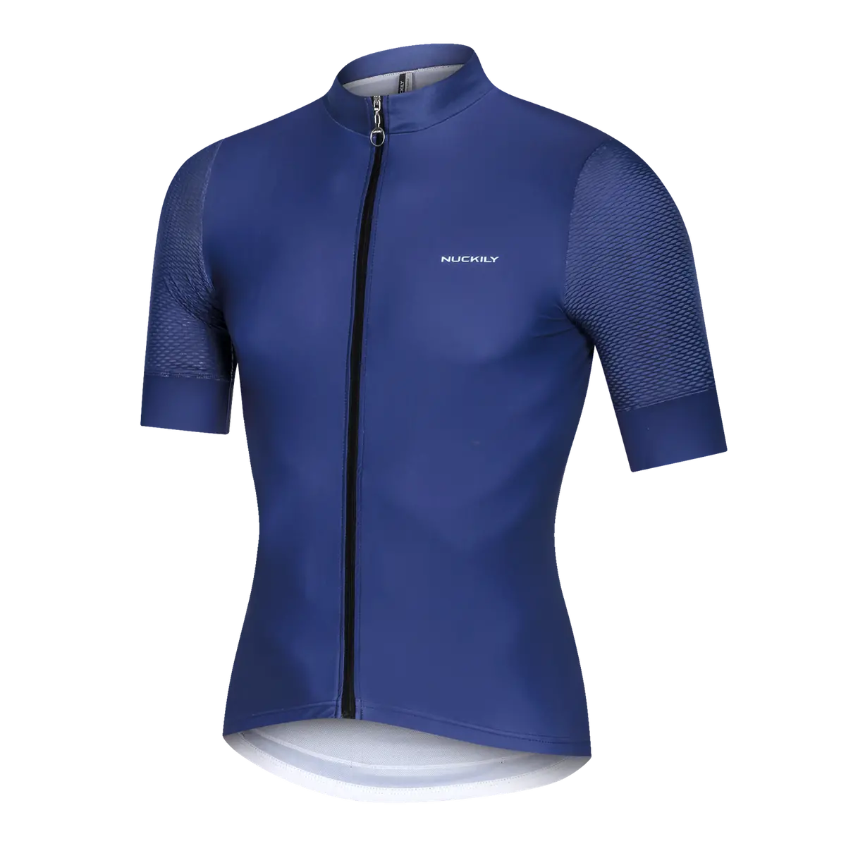 Nuckily Mg054 Short Sleeve Cycling Jersey - Blue 1