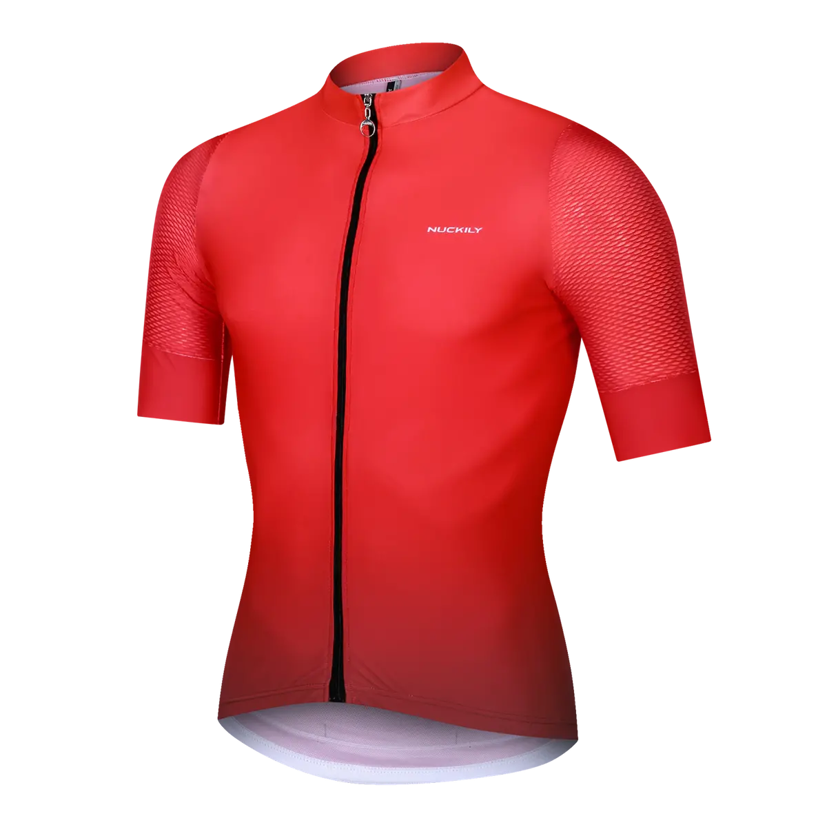 Nuckily Mg054 Short Sleeve Cycling Jersey - Red 1