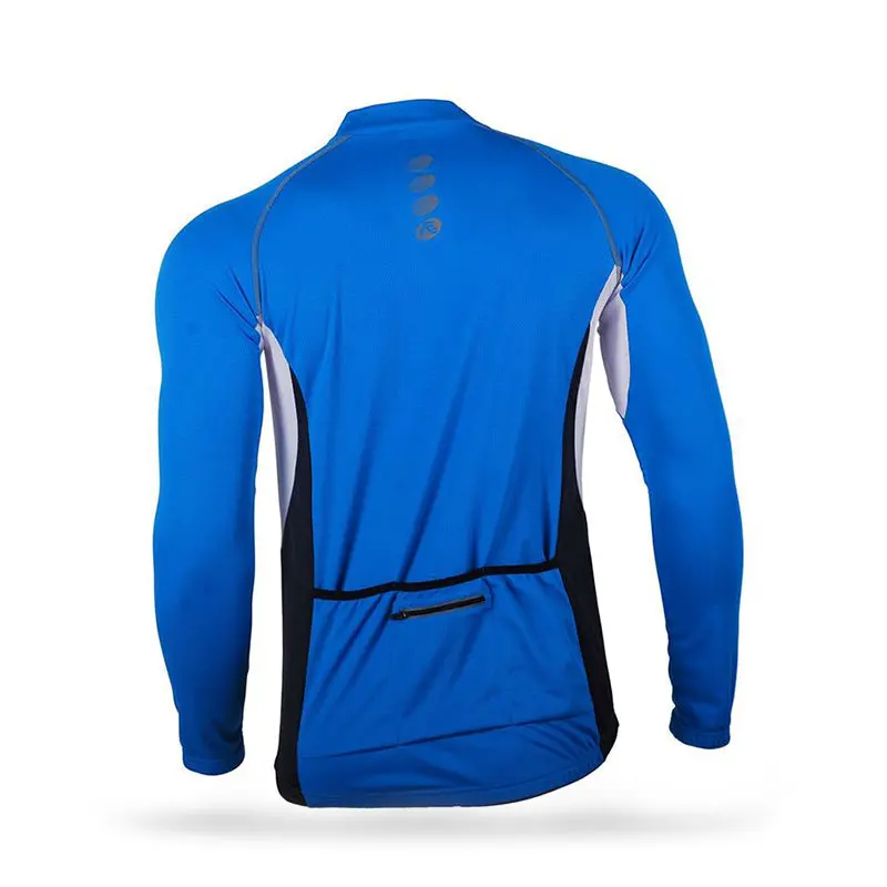 Nuckily Mycycology Mh008 Full Sleeves Cycling Jersey - Blue 2