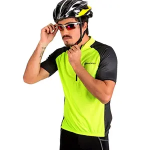 Nuckily Mycycology Nj601 Short Sleeves Cycling Jersey  - Neon Green 1