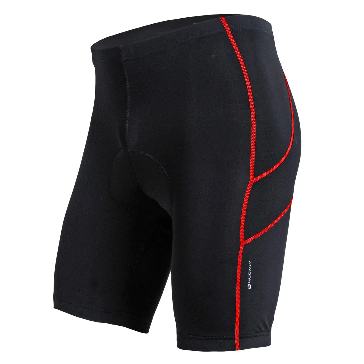 Nuckily Mycycology Ns351 Gel Padded Cycling Shorts Red 1