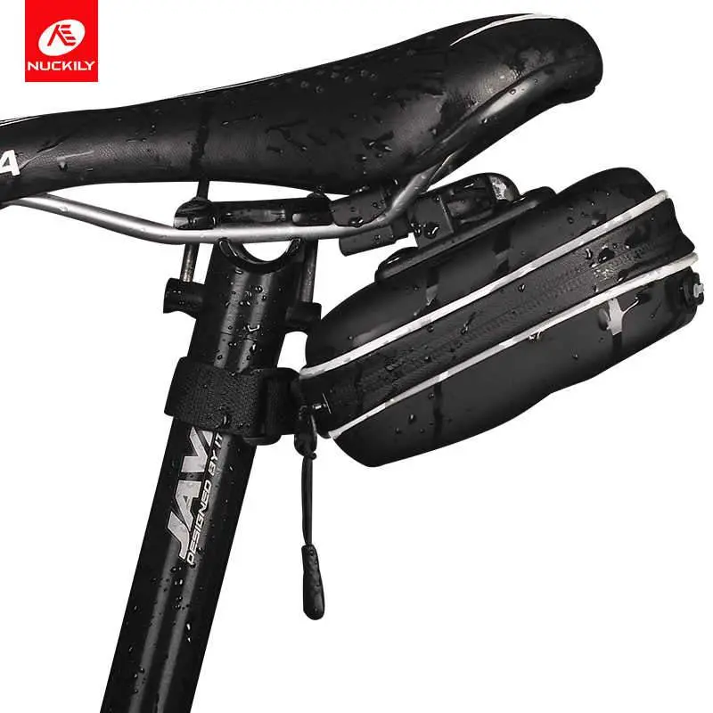 Nuckily Eva Leather Waterproof Bicycle Saddle Bag For Accessories 1