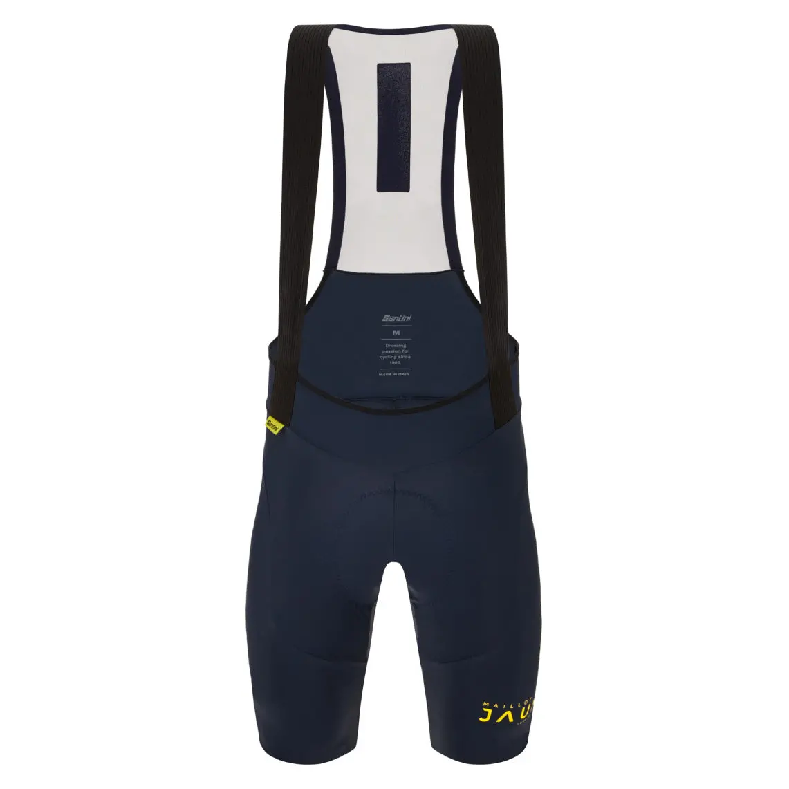 Santini Le Maillot Jaune Bib Shorts - Navy Blue 1