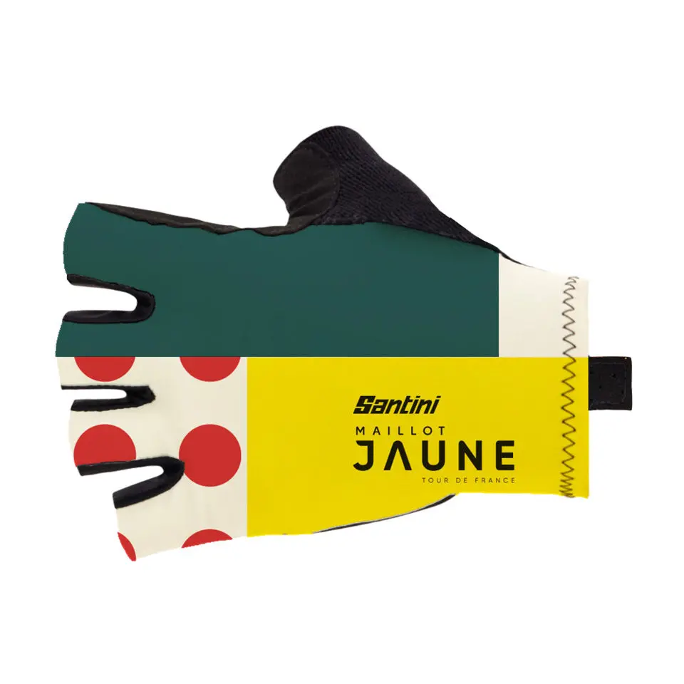 Santini Tdf Maillot Jaune Combo Glove - Print 1