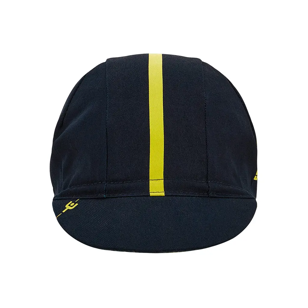 Santini Tdf Le Maillot Jaune Cycling Cap - Print 1