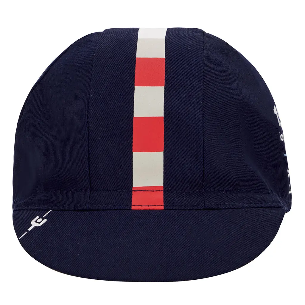 Santini Tdf Le Maillot Jaune Mount Ventoux Cycling Cap - Navy Blue 1