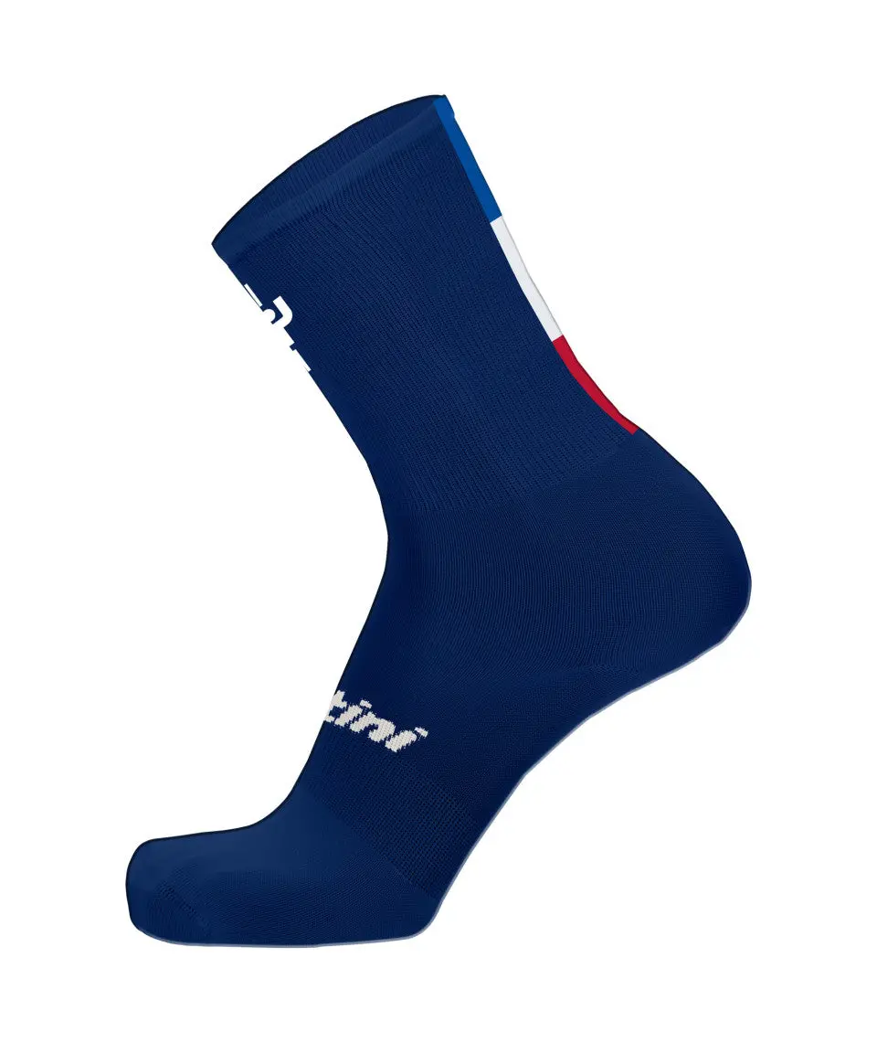 Santini Mj Bonette Socks - Blue 1