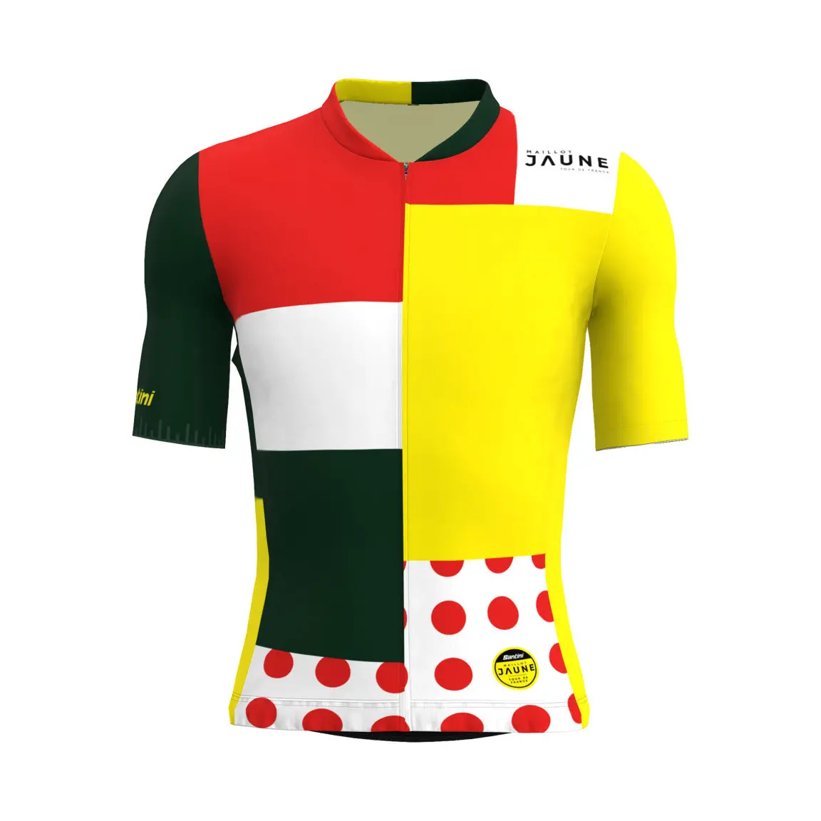 Santini Tdf Mj Combo Jersey - Print 1
