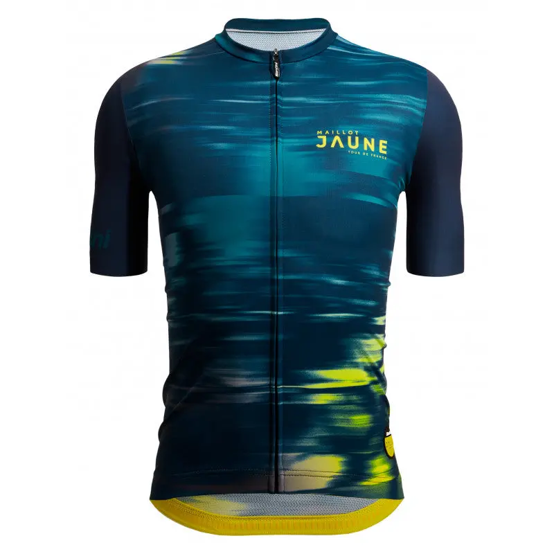 Santini Tdf Lm Jaune Espirit Jersey - Print 1