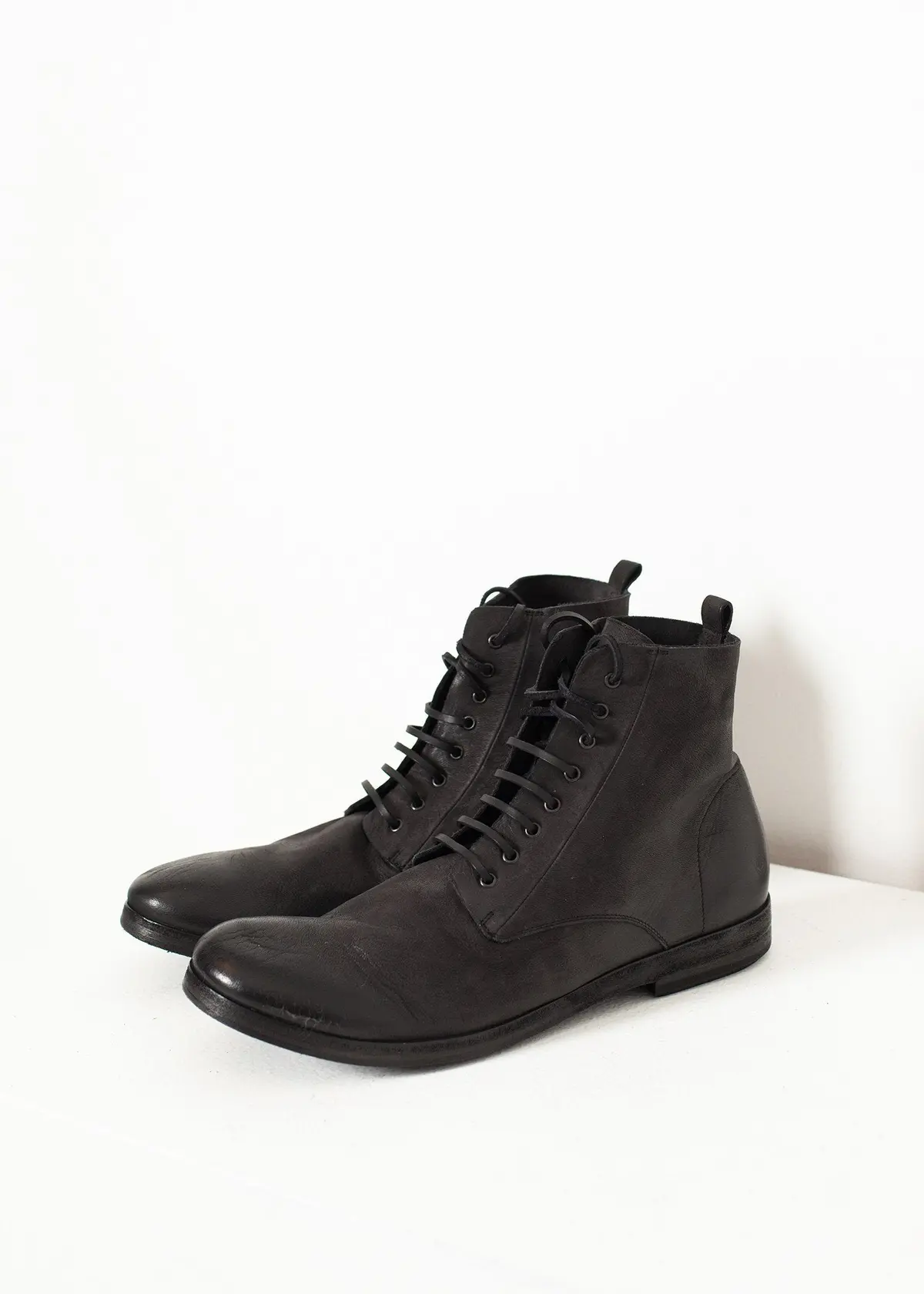 Combat Ankle Boot In Black 1