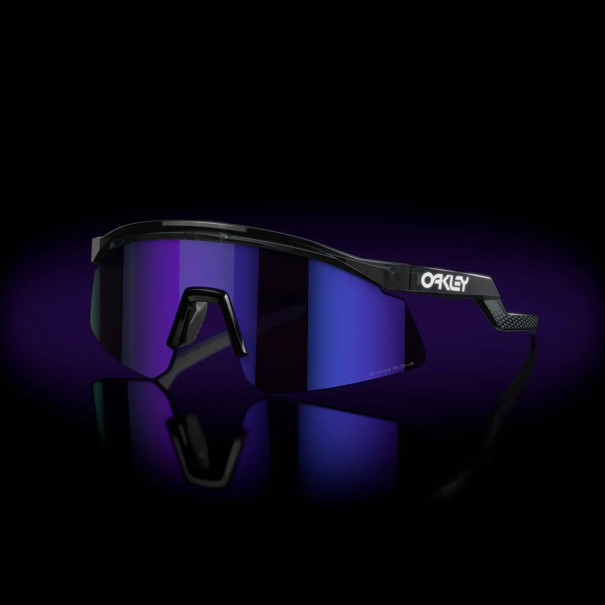 Oakley Hydra Prizm Violet Lenses Crystal Black Frame 1