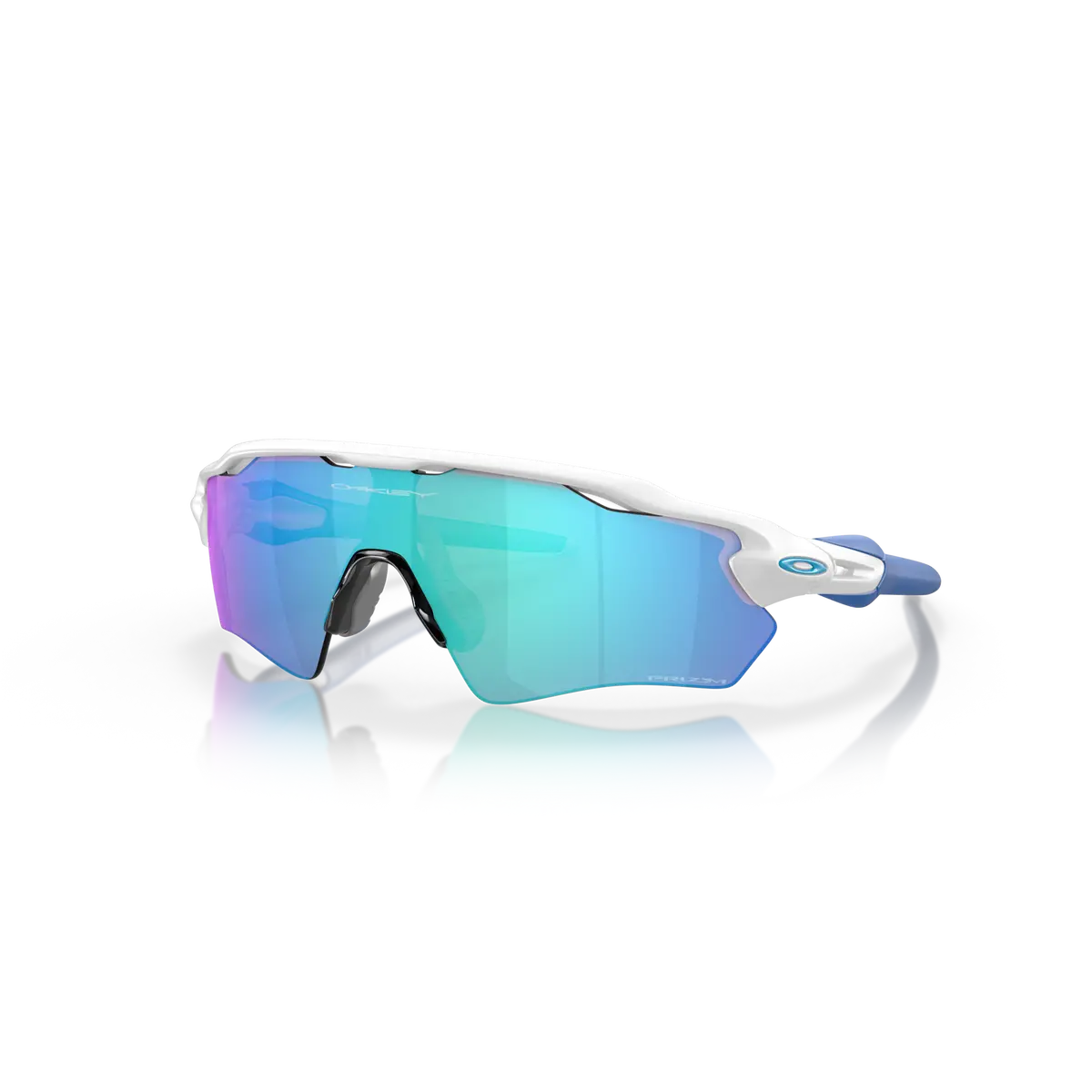 Oakley Radar Ev Xs Path Prizm Sapphire Lenses Matte White Frame 1