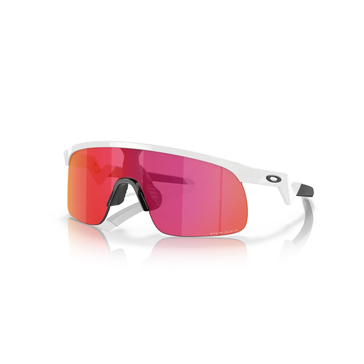 Oakley Resistor Prizm Field Lenses Polished White Frame - (Youth Fit) 1