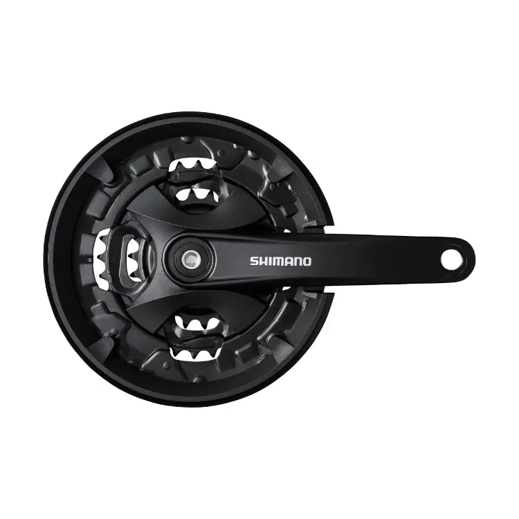 Shimano Altus Fc-Mt101 Crankset - 3X9 Speed 1