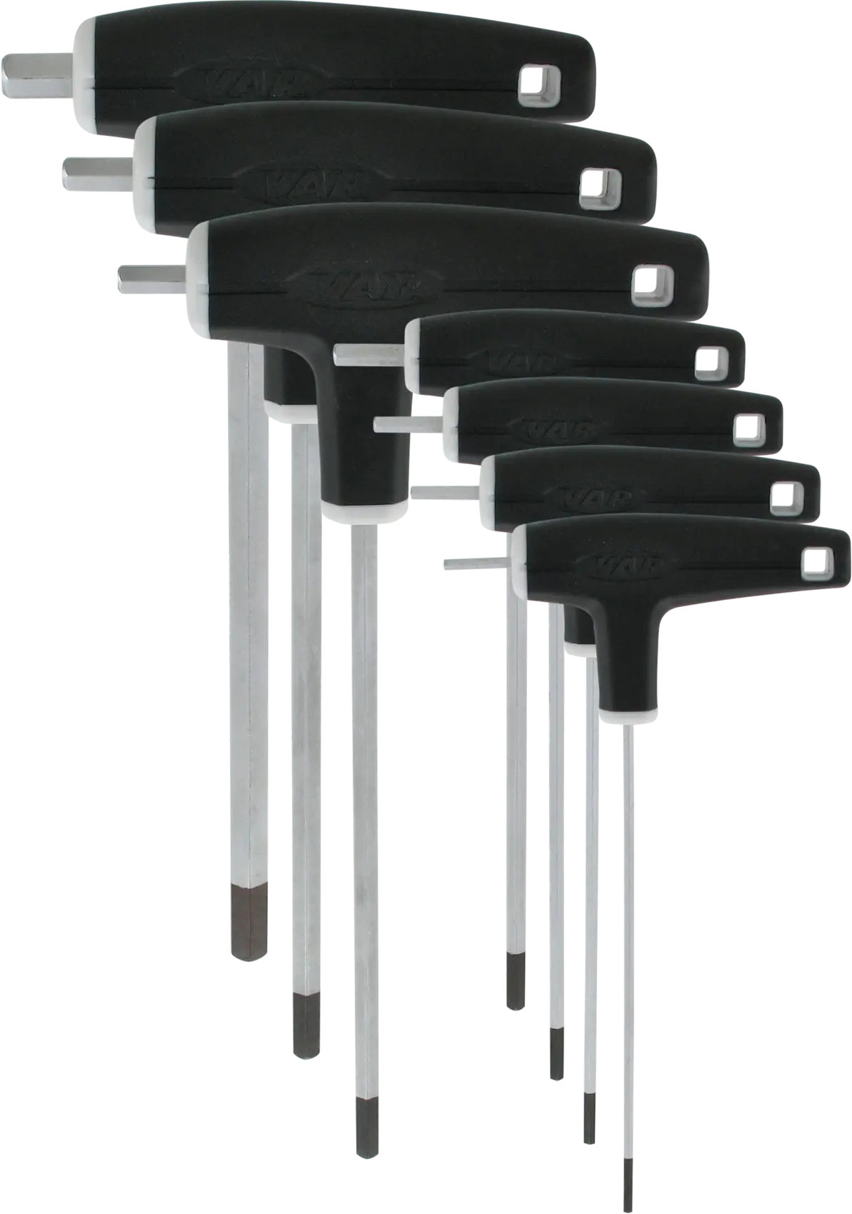 Var Set 7 P-Handled Hex Wrenches From 2 To 8 Mm Tool 1