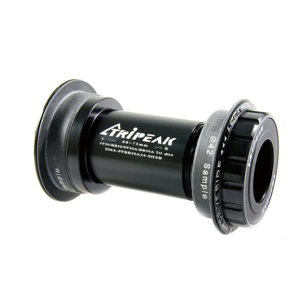Tripeak 4-In-1 Twist Fit Bottom Bracket, Bb30/Bb30a/Pf30/Pf30a, Shimano - Black 1