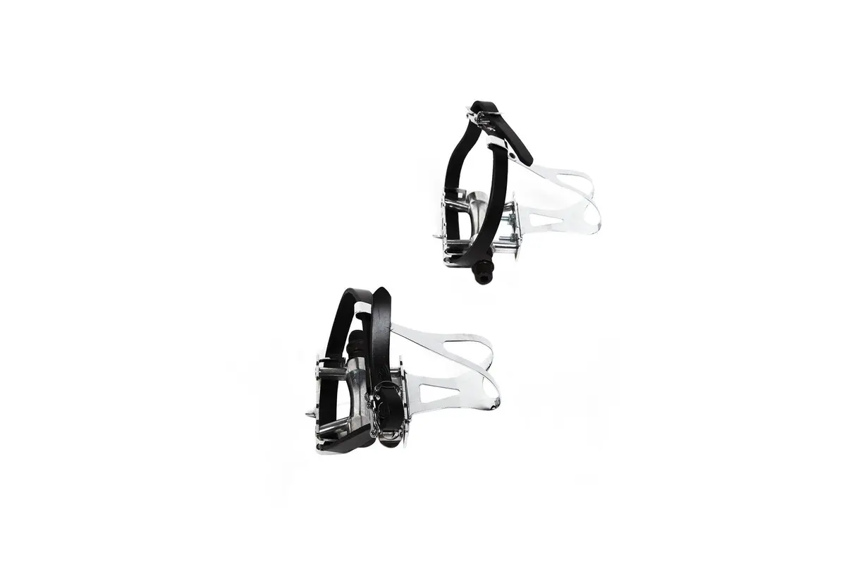 Premium Pedals With Leather Straps 1