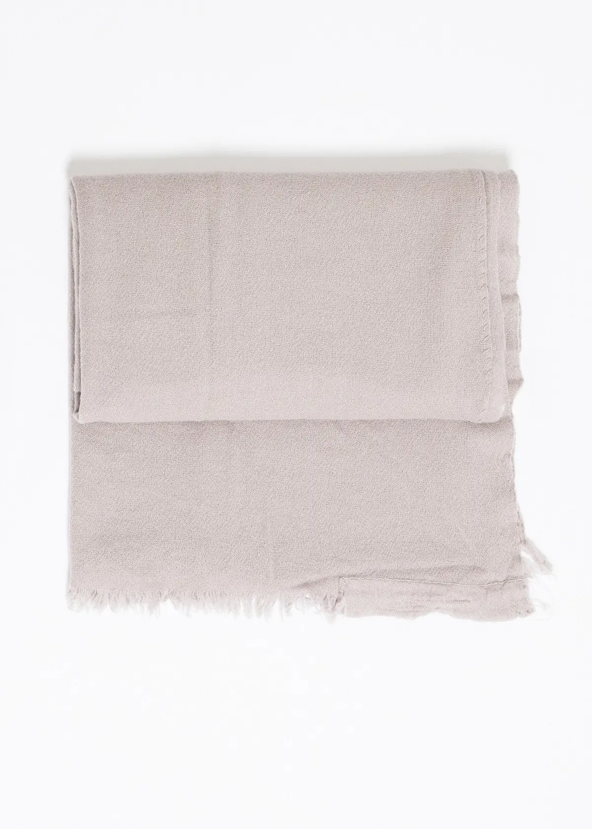 Simple Scarf In Latte 1