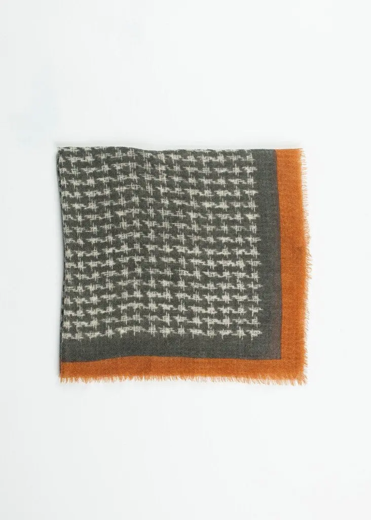 Houndstooth Square In Slate 1