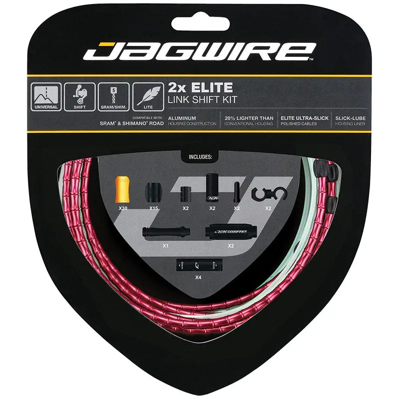 Jagwire Shift Kit 2X Elite Link 1