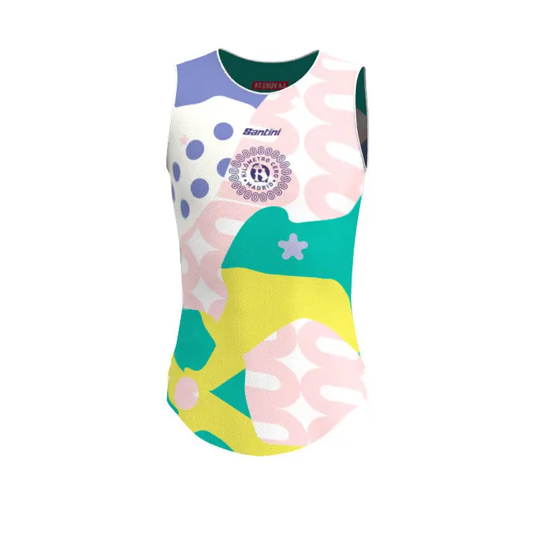 Santini La Vuelta Km Cero Baselayer - Print 1