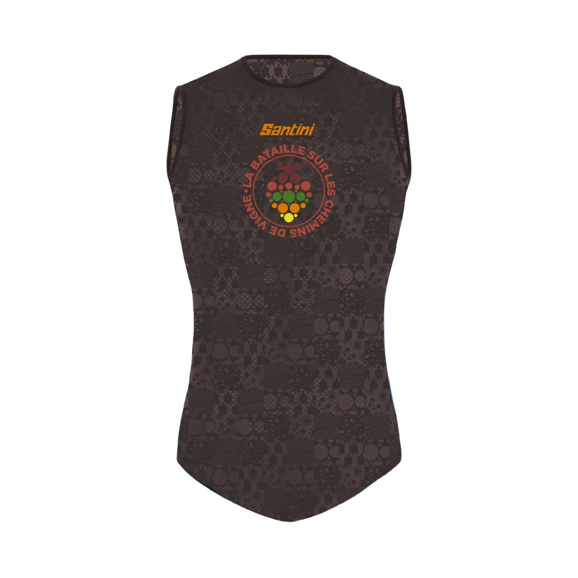 Santini Tdf Paris Tours Baselayer - Print 1
