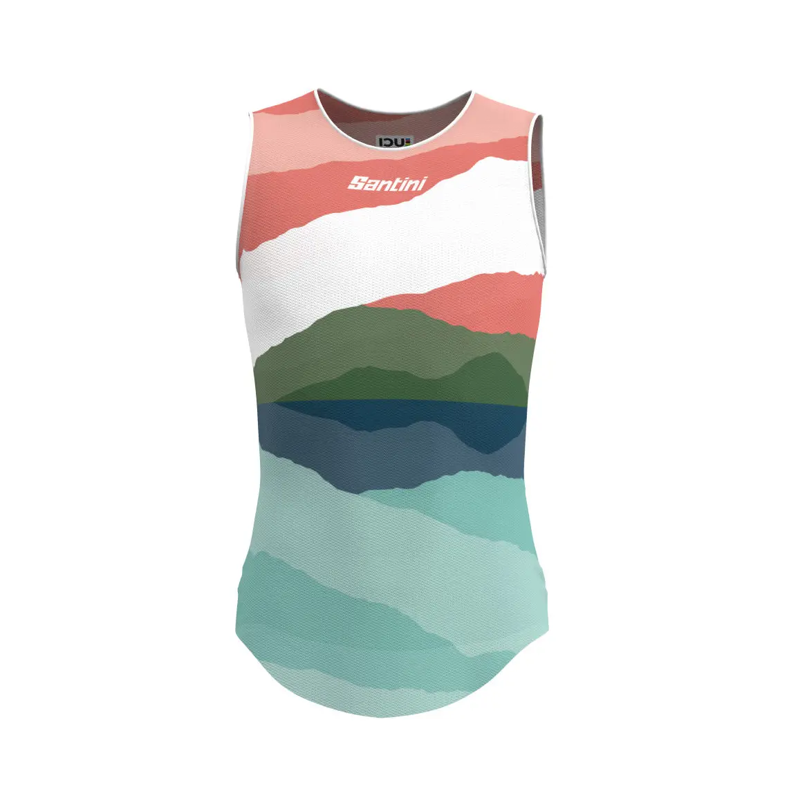 Santini 2023 Uci Cycling World Championships-Cloudscape Baselayer - Print 1