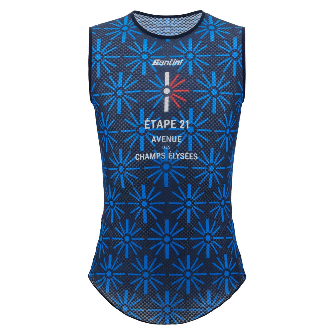 Santini Tdf Trionfo Baselayer - Print 1