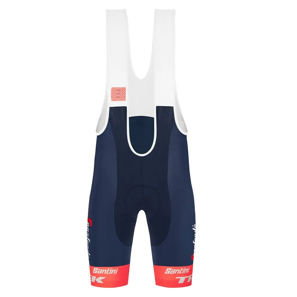 Santini Trek-Segafredo Fanline Bibshorts - Granatina 1