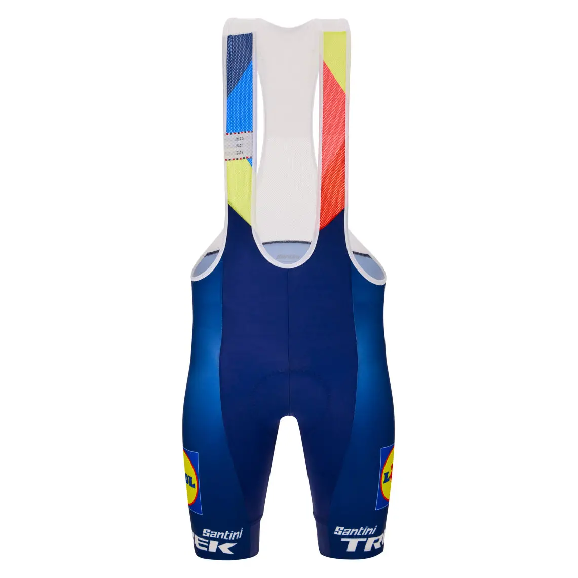 Santini Lidl - Trek Fanline Bibshorts - Blue Marine 1