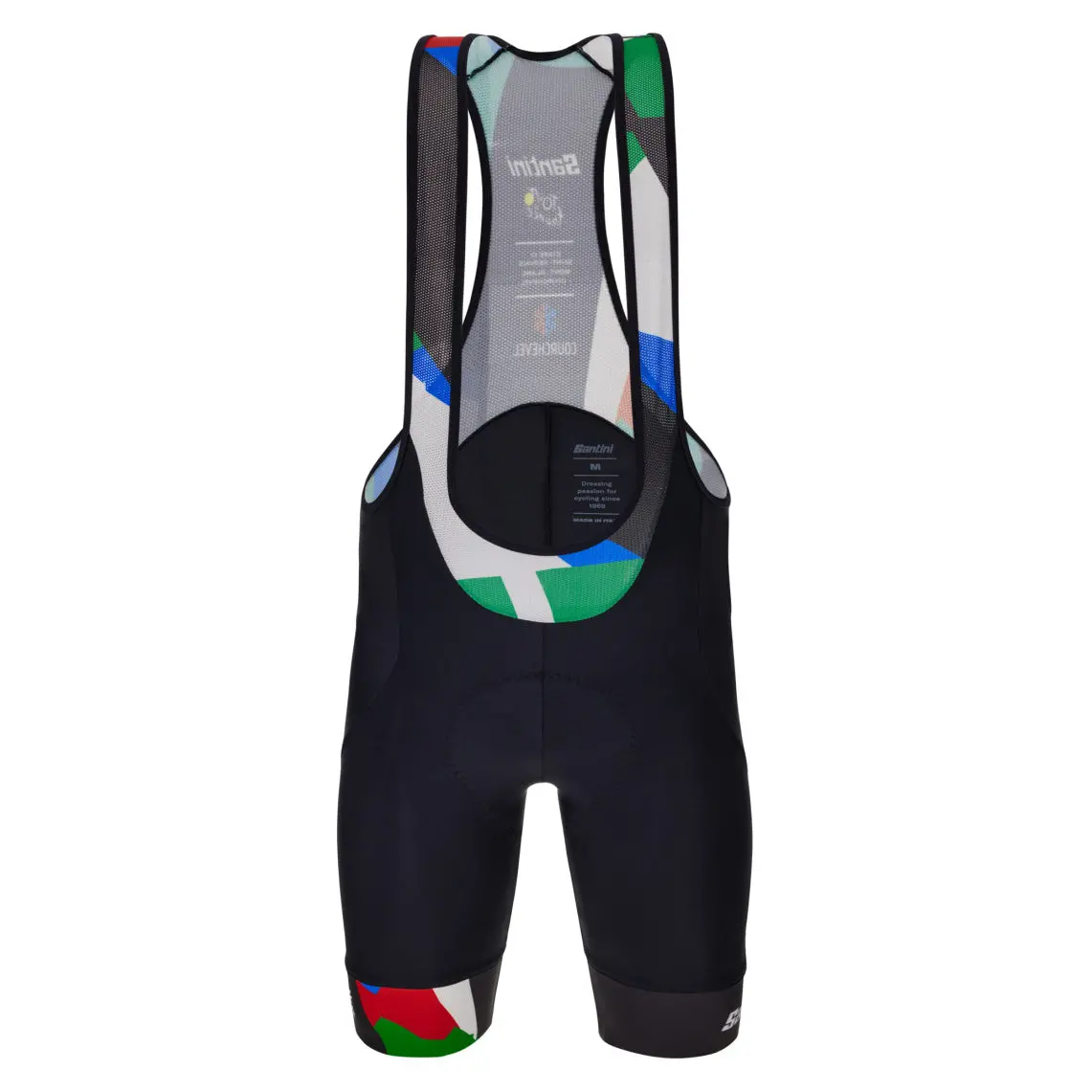 Santini Tdf Mont Blanc-Courchevel - Bib Shorts 1