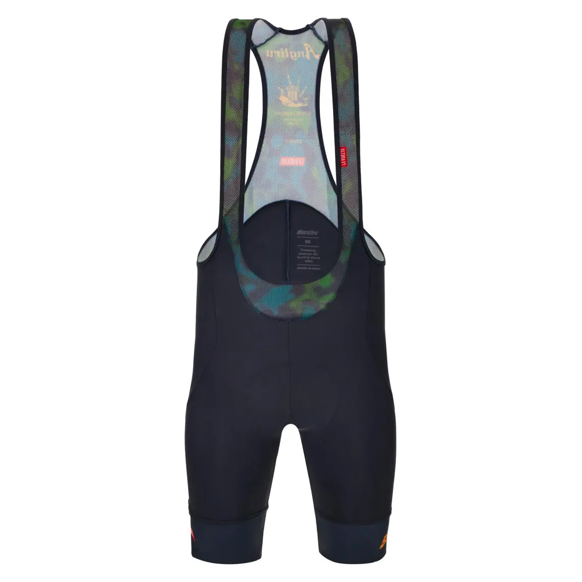 Santini La Vuelta Angliru Bibshorts - Titanium 1