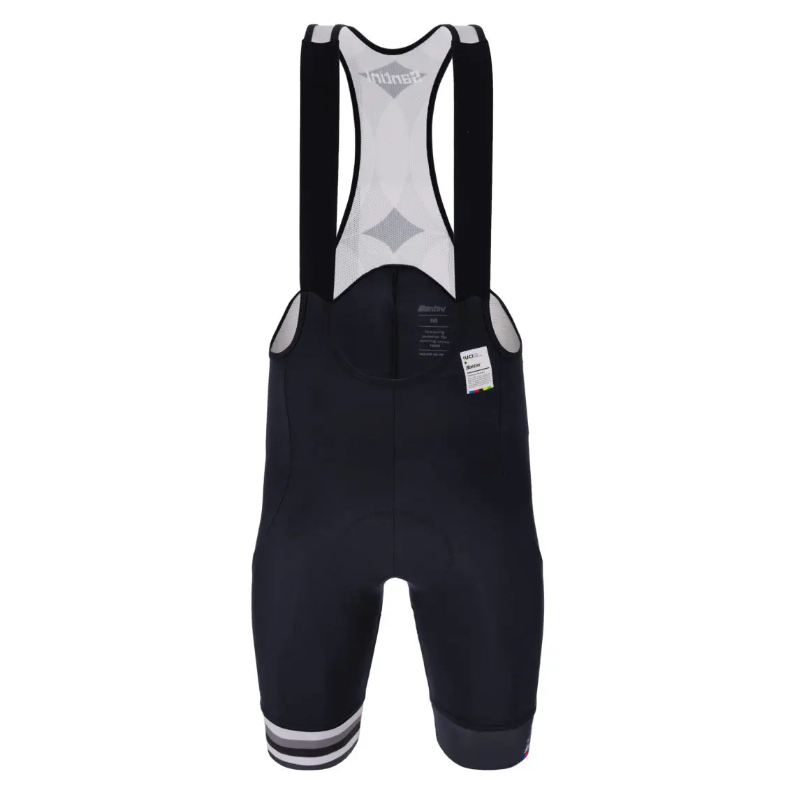 Santini Uci Grandi Campioni Barcelona 1973 Bibshorts - Black 1