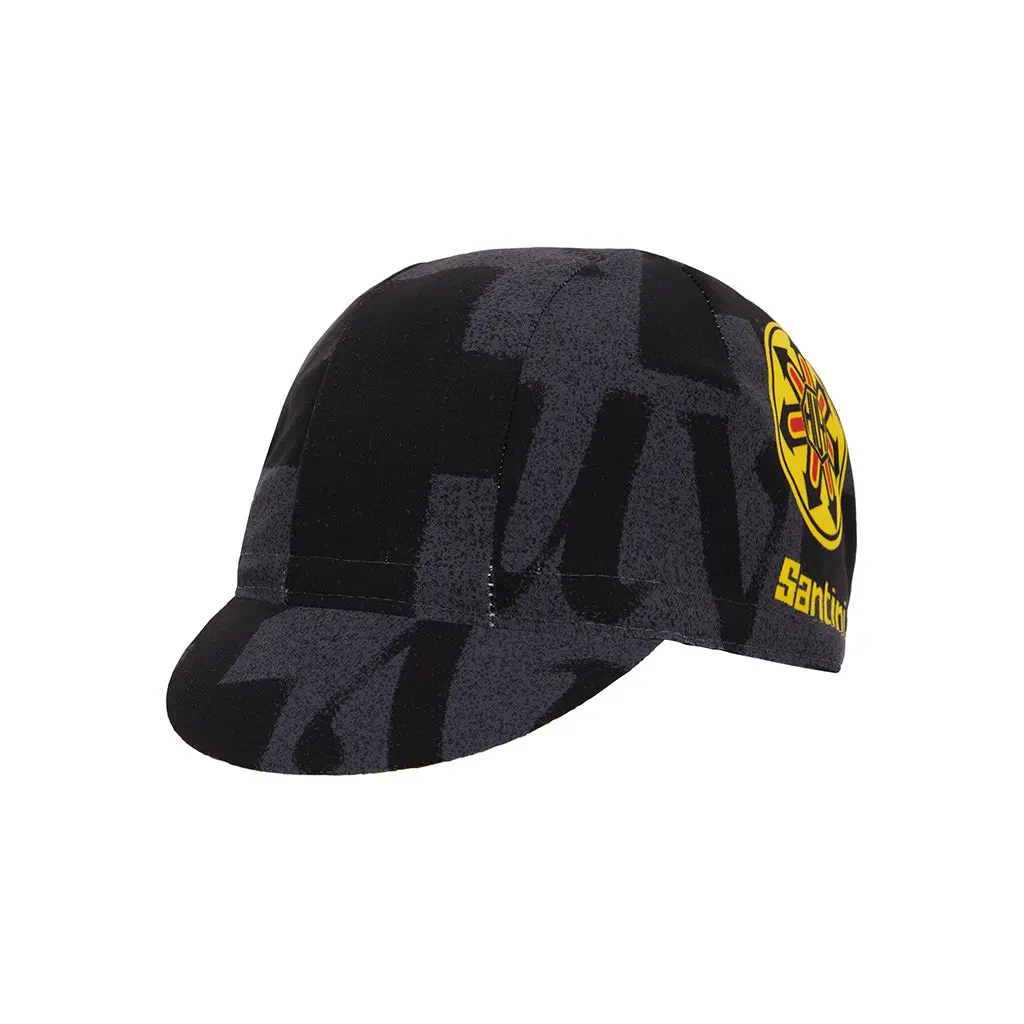 Santini Tdf Mur De Huy Cycling Cap - Print 1