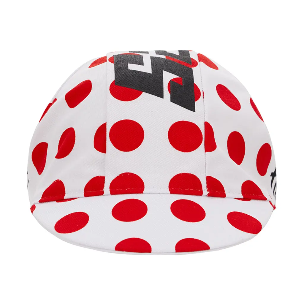 Santini Tdf Kom Cycling Cap - Polka Dots 1
