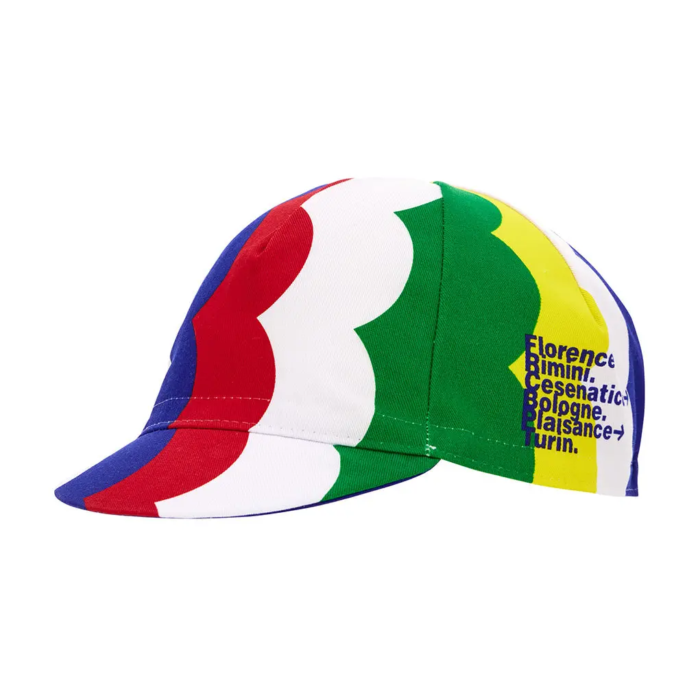 Santini Tour De France Grand Depart Florence Cycling Cap - Print 1