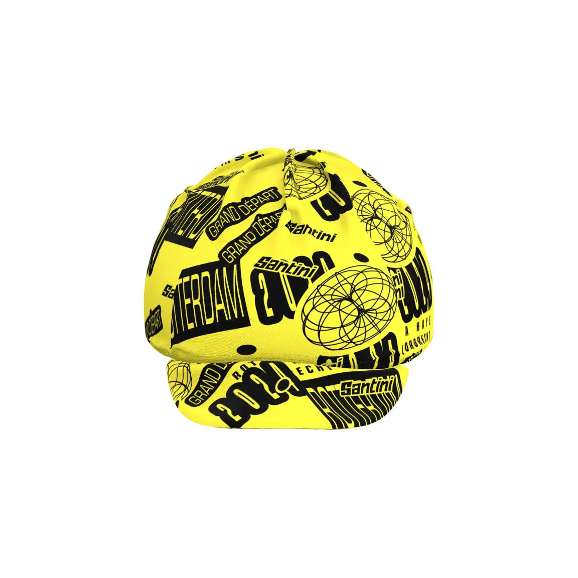 Santini Tdf Rotterdam Cycling Cap-Print 1