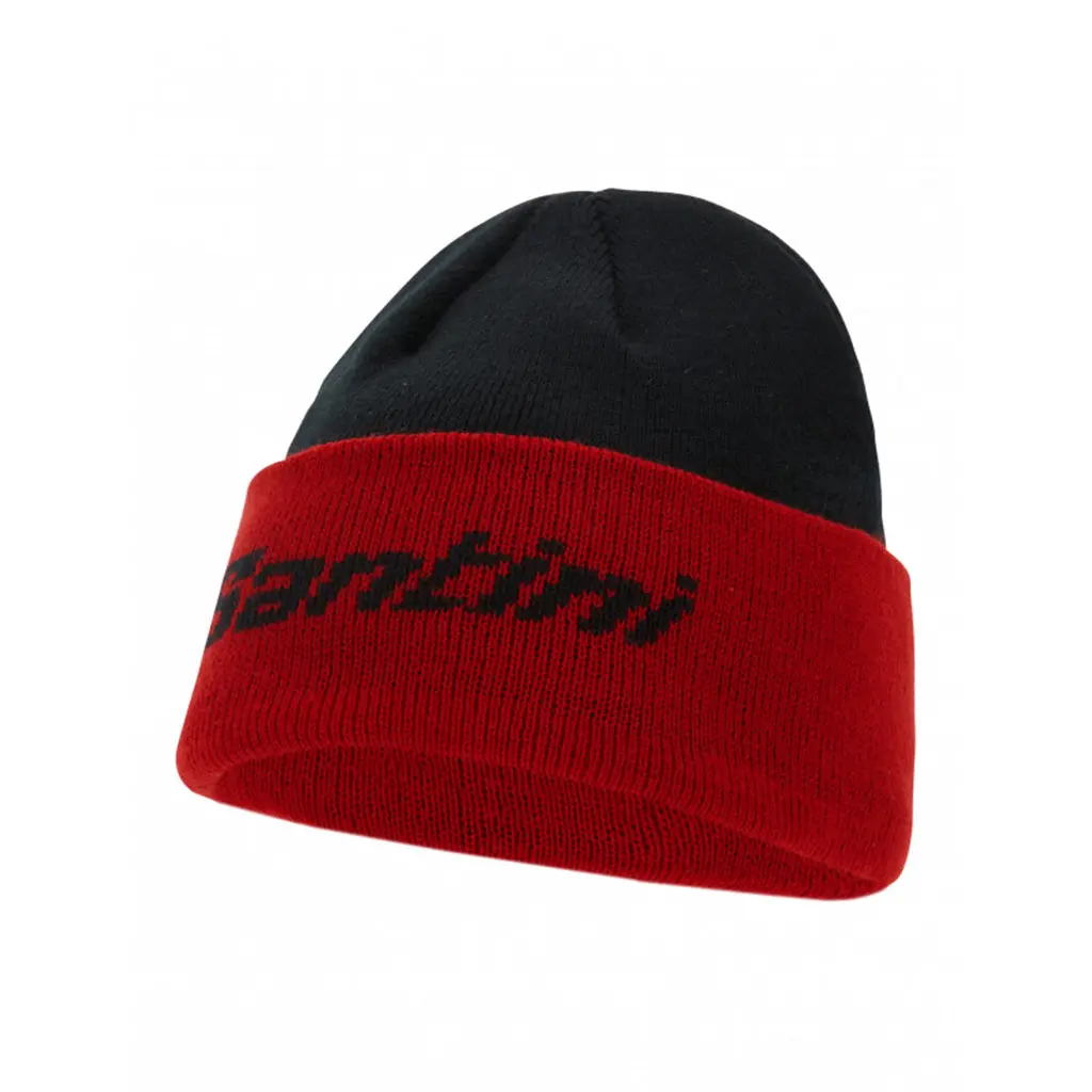 Santini Tdf Paris Roubaix Wool Cap - Black 2