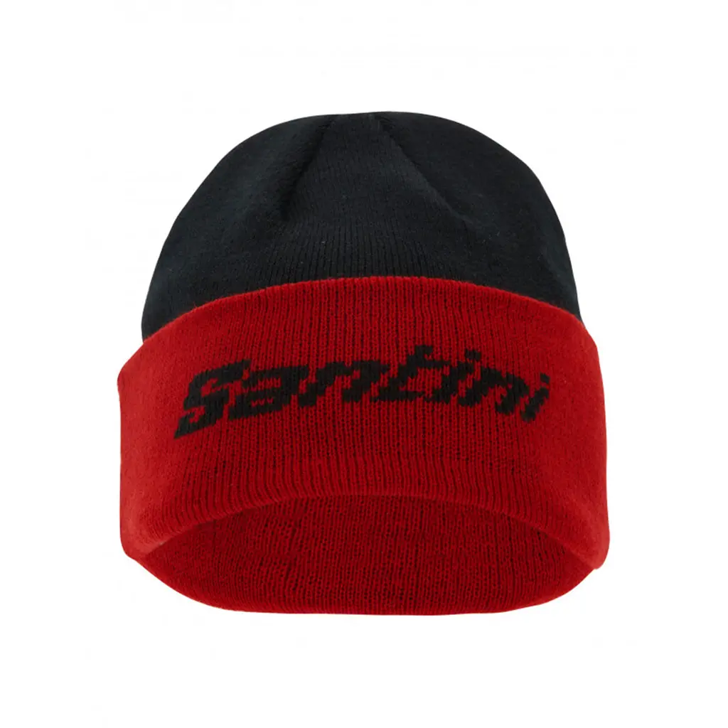 Santini Tdf Paris Roubaix Wool Cap - Black 1