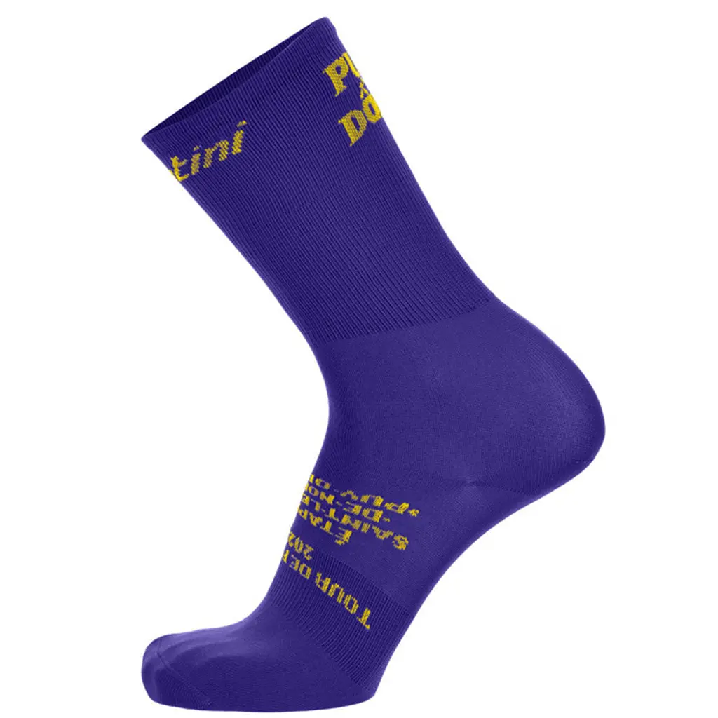 Santini Tdf Puy De Dome Socks - White 1