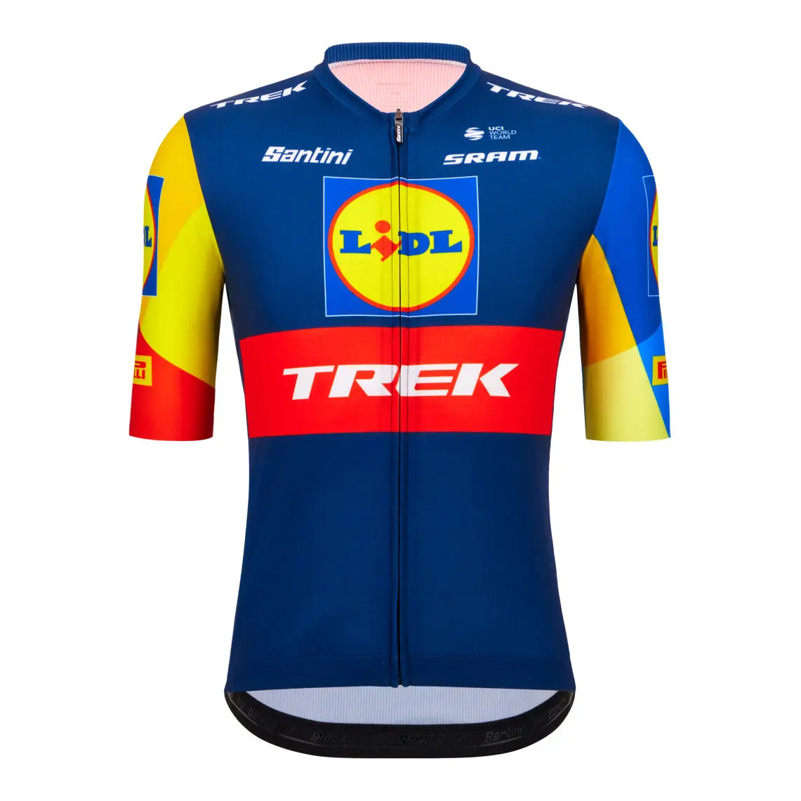 Santini Lidl-Trek Jersey - Blue Marine 1