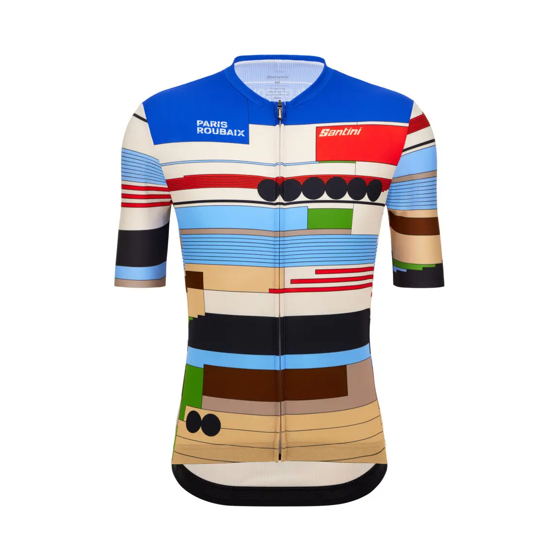 Santini Paris Roubaix Jersey - Print 1